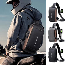 Unisex Sling Bag with USB Charging Port & pin lock